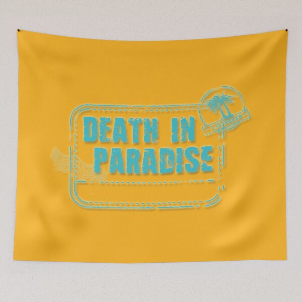 Item preview, Blue BBC Death in Paradise logo designed and sold by SaintMarie.