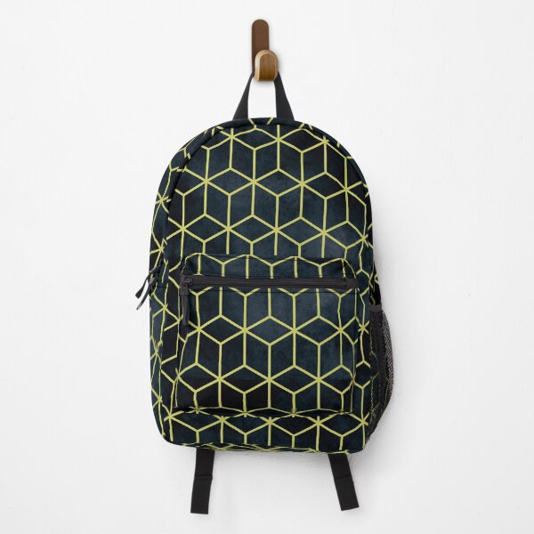 Item preview, Golden cube pattern designed and sold by MinuitSeven.