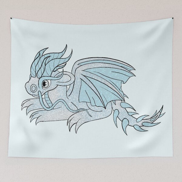 Item preview, Baby Winter Frost Dragon, designed and sold by EventideChaos.