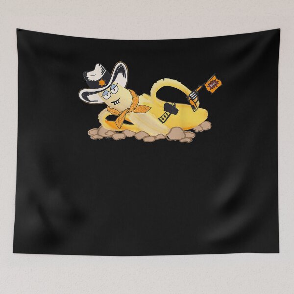 Item preview, Funny Banana Cowboy Sheriff Graphic Western Gift Kid Boy Men  designed and sold by lolahomya.