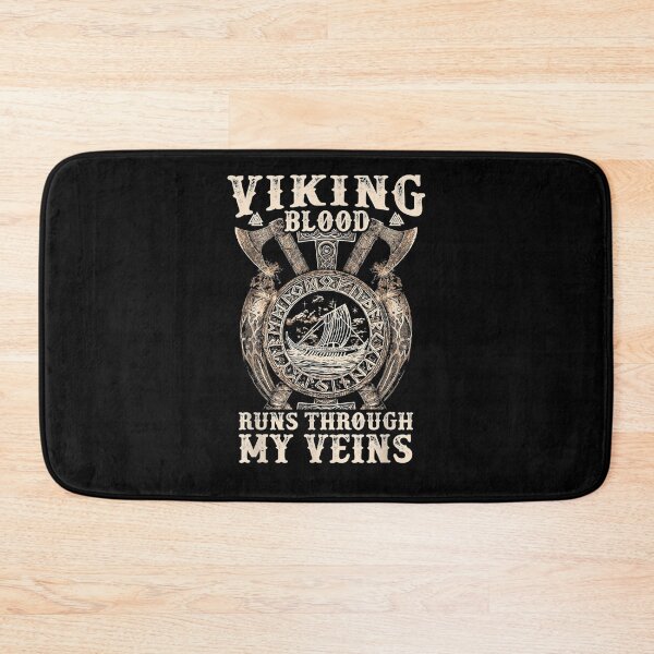 Item preview, Viking Blood Runs Through My Veins Viking Ship Valknut  designed and sold by lolahomya.