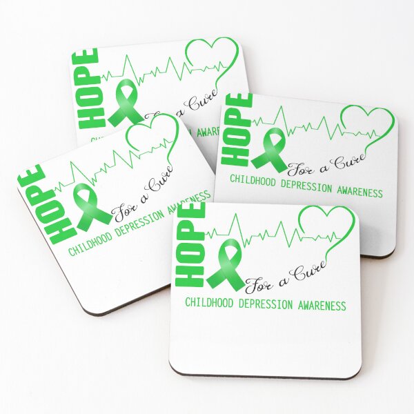 Item preview, Hope For A Cure Childhood Depression Awareness designed and sold by frechettee.