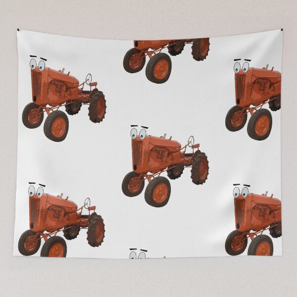 Item preview, Happy 8th Birthday Tractor design designed and sold by SEADOGPRINTS.