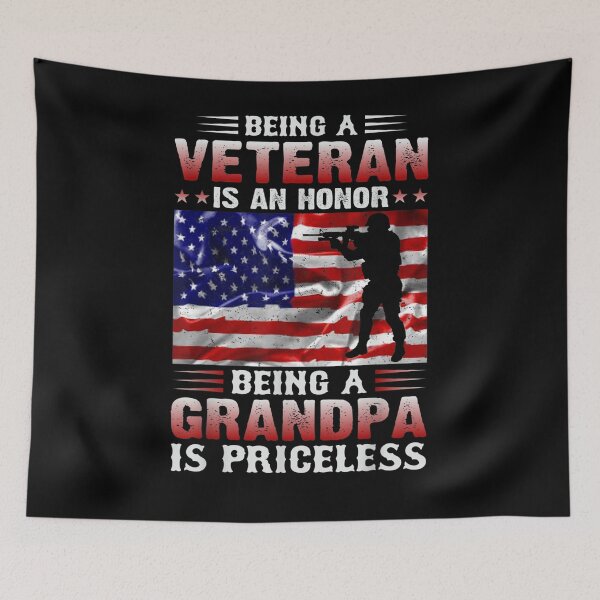 Item preview, Being A Grandpa Is Priceless Us Veteran Awesome Graphic Clas  designed and sold by lolahomya.