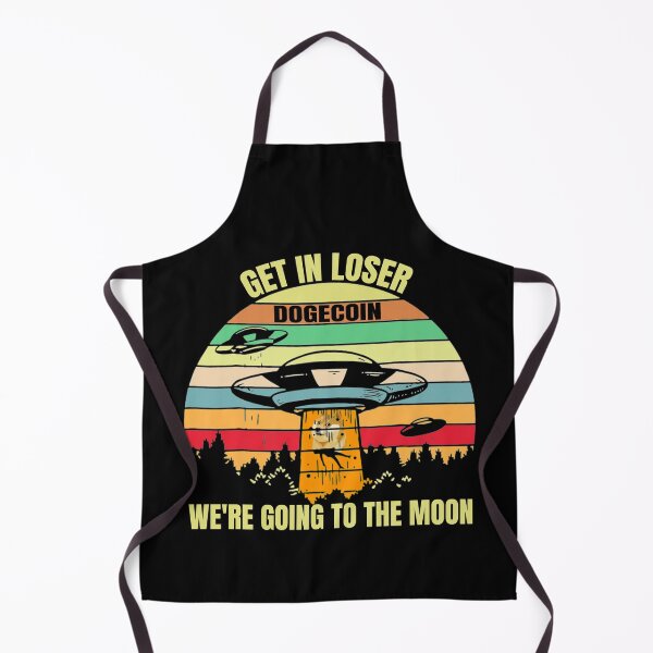 Item preview, Get In Loser We're Going To The Moon Dogecoin designed and sold by Bitcoin-Fashion.