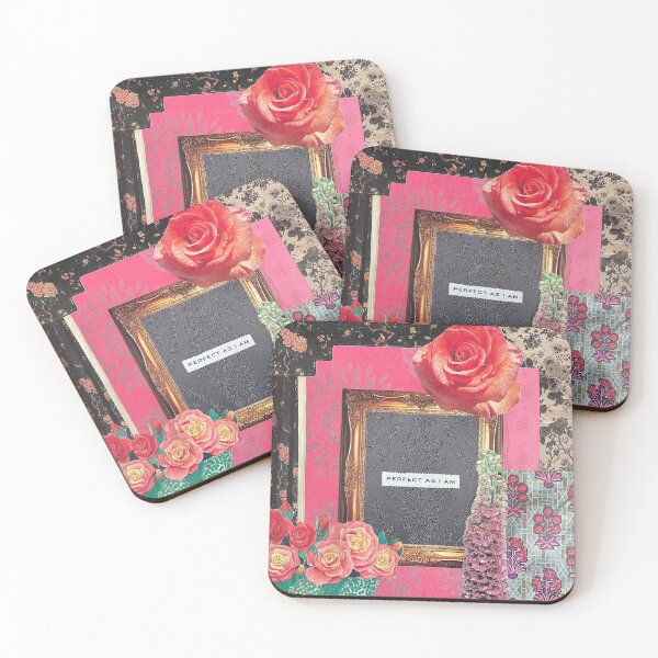 Item preview, Perfect As I Am Collage designed and sold by Gigi Larsen Creative.