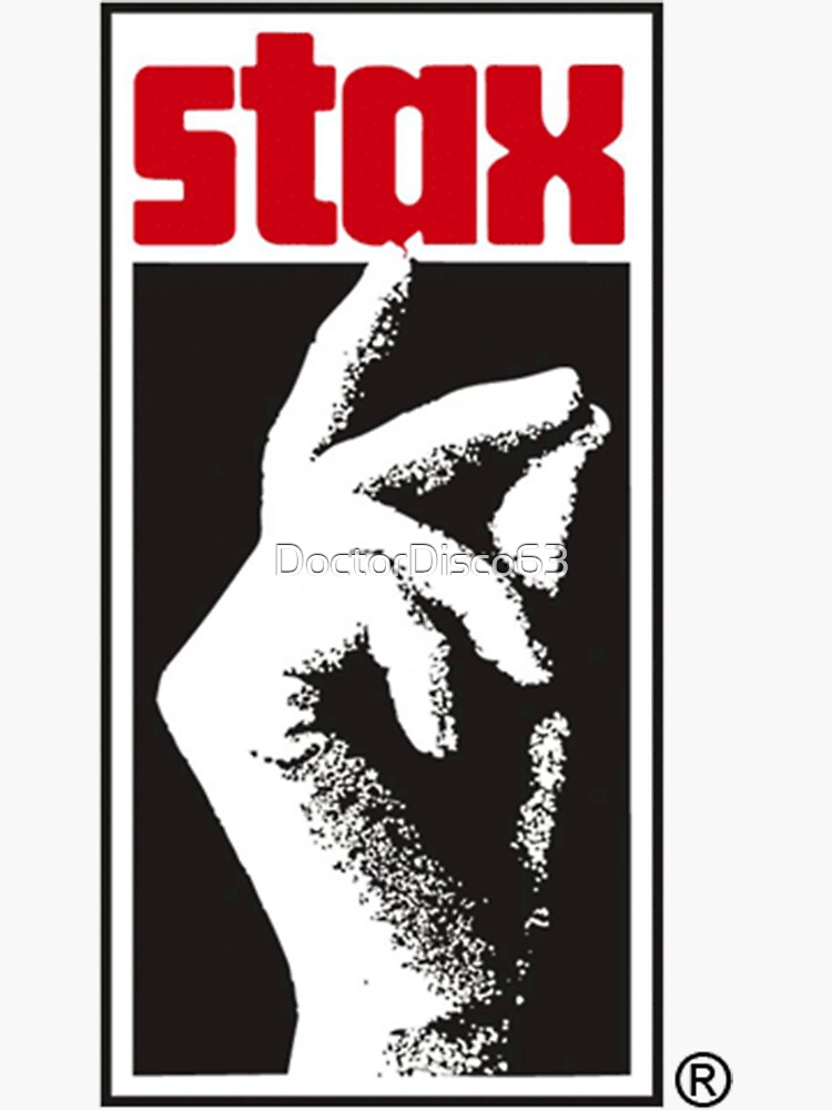 Stax Label Sticker for Sale by DoctorDisco63