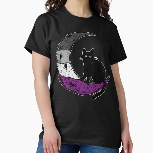 Item preview, Asexual Moon Cat designed and sold by Clara Hollins.