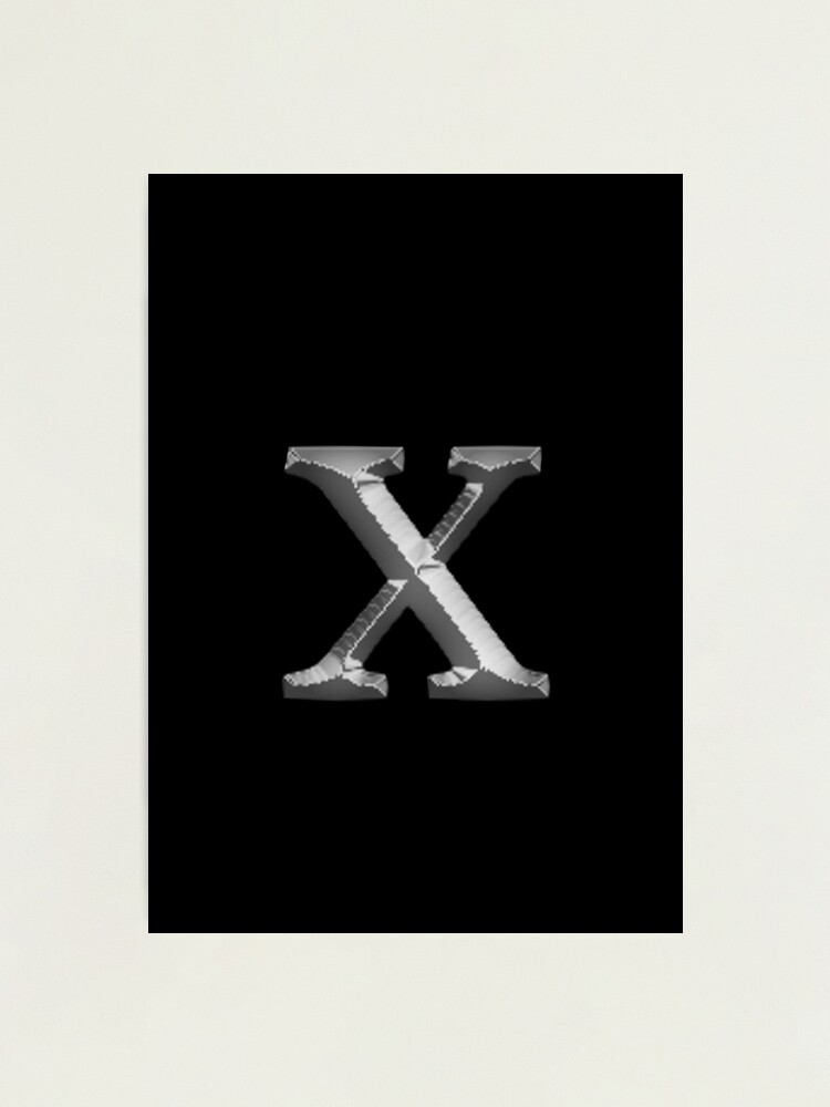 Silver Upper Case Letter M Sticker for Sale by molamode