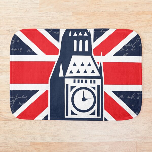 Artikelvorschau, Preppy UK England London Mode Union Jack Flag Clock Tower Big Ben entworfen und verkauft von IamTrending.