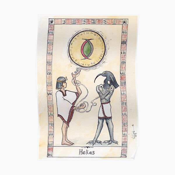 Hekas Tarot Art Poster