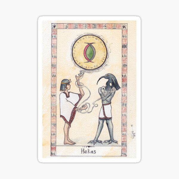 Hekas Tarot Art Sticker