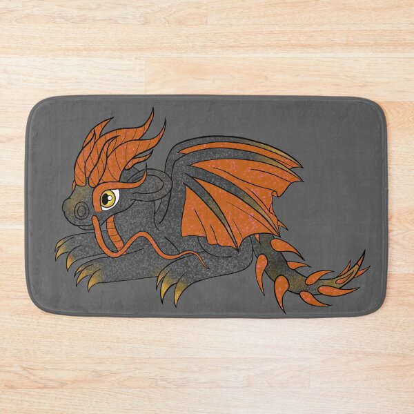 Item preview, Baby Halloween Dragon, Black and Orange designed and sold by EventideChaos.