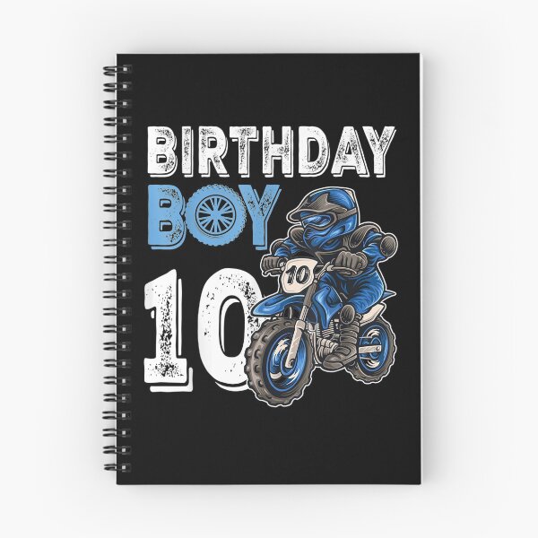 Item preview, Motocross Mx 10th Gift 10 Year Old Dirt Bike Birthday Party  designed and sold by lolahomya.