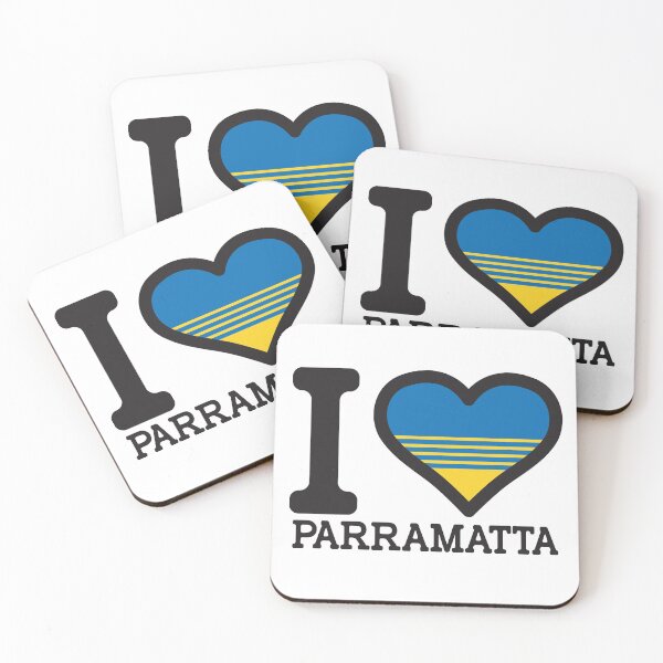 Item preview, “I love Parramatta” Apparels, Merchandise, T Shirts, Leggings, Skirt, Mask, Apron, Bags designed and sold by Ink Inc.