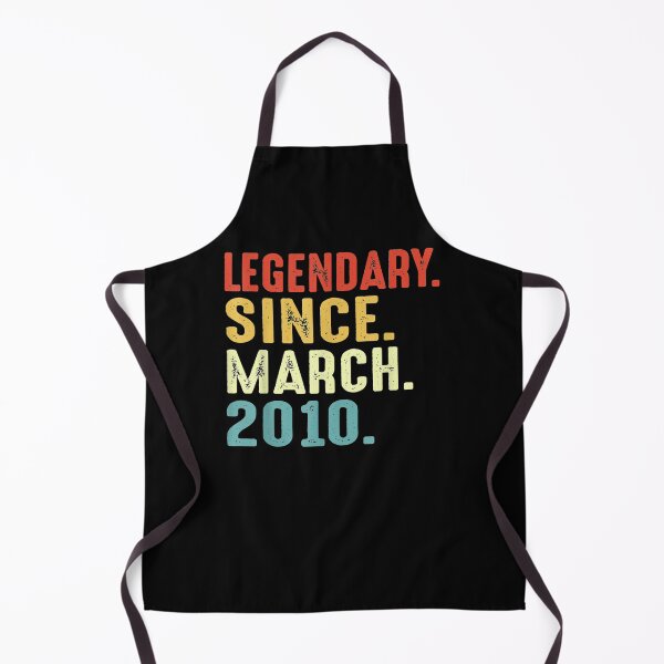 Item preview, 11 Years Old Birthday Gift Legendary Since March 2010 designed and sold by lolahomya.