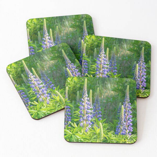 Item preview, Purple lupins. designed and sold by Anne Scantlebury.