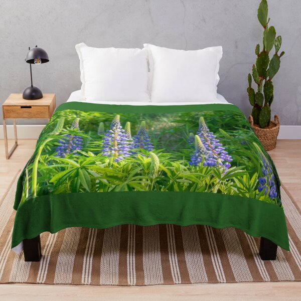 Item preview, Purple lupins. designed and sold by Anne Scantlebury.