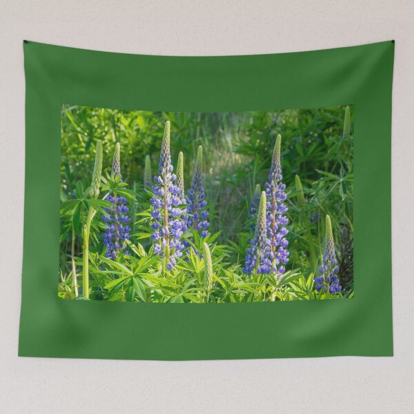 Item preview, Purple lupins. designed and sold by Anne Scantlebury.