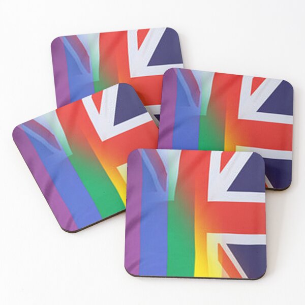 Item preview, LGBTQ UK Faded Flag designed and sold by WolfGraphics.