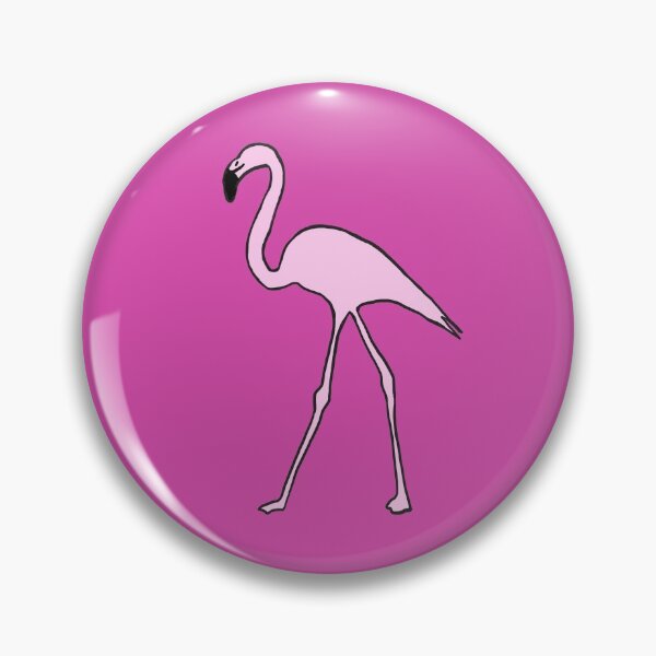 Item preview, Single pink flamingo. designed and sold by Attenborough_Fan.