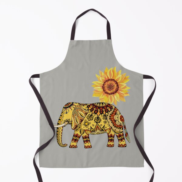 Item preview, Sacred Hindu Elephant and Sunflower Sun designed and sold by Ksaavet.