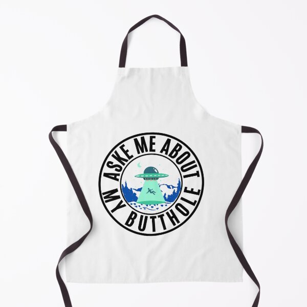 Item preview, Ask Me About My Butthole UFO Funny Alien Abduction designed and sold by Sutra-Lotus-Co.