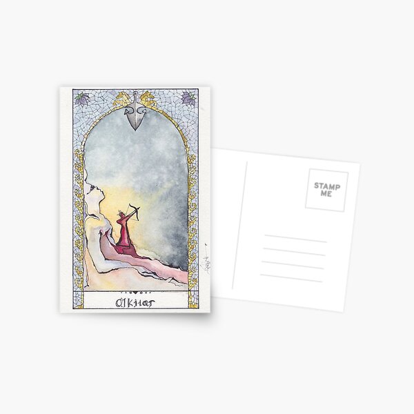 Alkitar Tarot Art Postcard