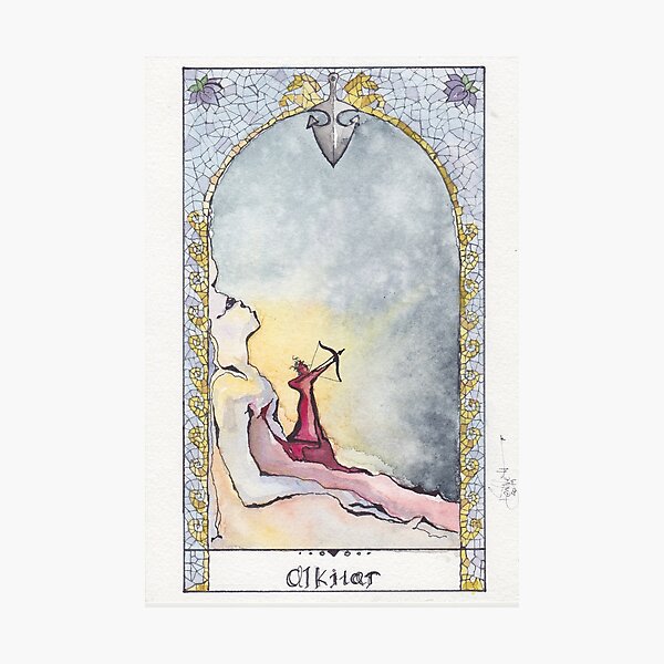 Alkitar Tarot Art Photographic Print
