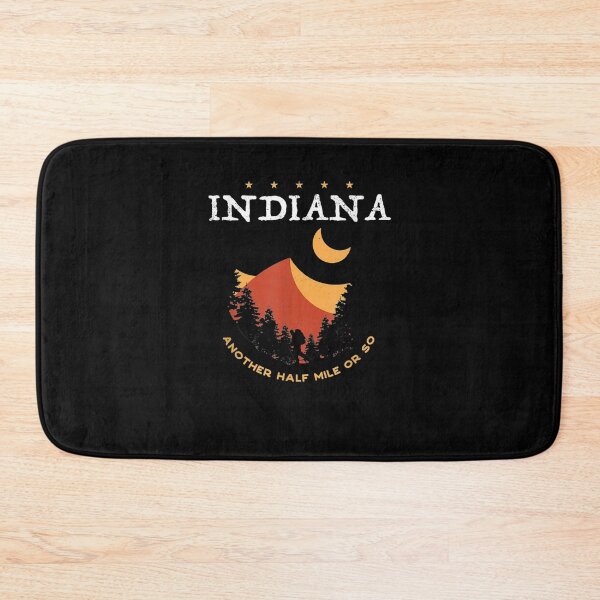 Item preview, Another Half Mile Or So Indiana Souvenir Hiking Camping  designed and sold by lolahomya.