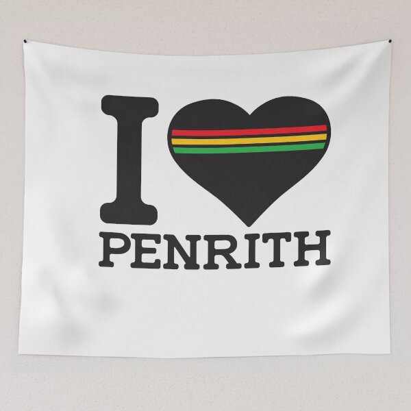 Item preview, “I love Penrith” Apparels, Merchandise, T Shirts, Leggings, Skirt, Mask, Apron, Bags designed and sold by Ink Inc.