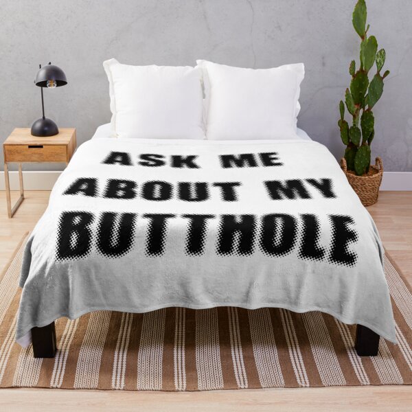 Item preview, Ask Me About My Butthole Funny Sarcastic Quote designed and sold by Sutra-Lotus-Co.