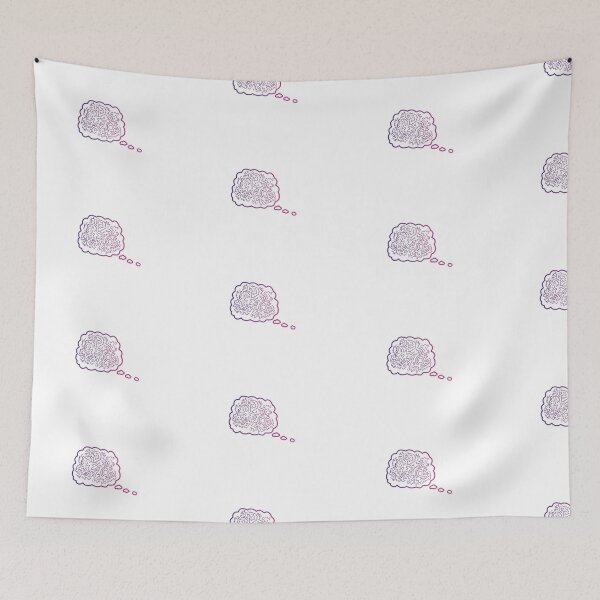 Item preview, Pink Purple Thought Cloud designed and sold by beccaamac.