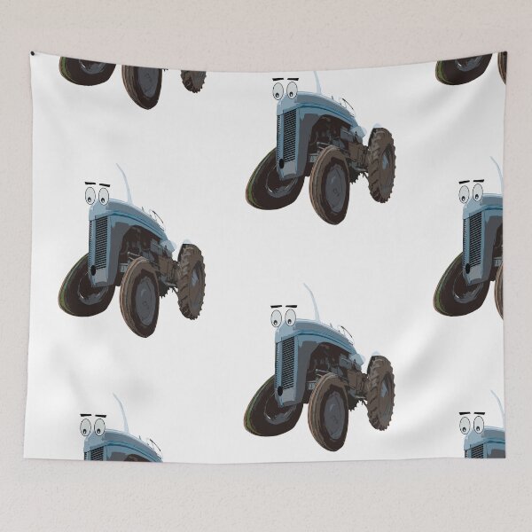 Item preview, Happy 7th Birthday Tractor design designed and sold by SEADOGPRINTS.