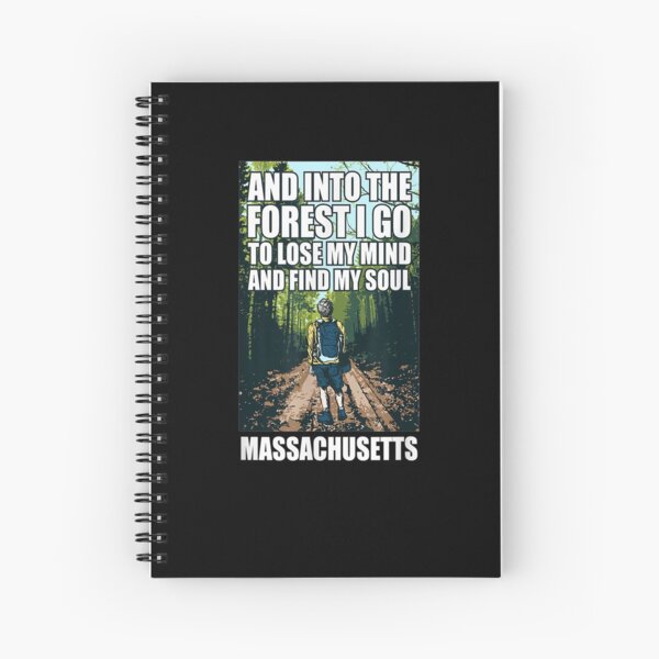 Artikel-Vorschau von Und in den Wald gehe ich Massachusetts Souvenir Forest, designt und verkauft von lolahomya.