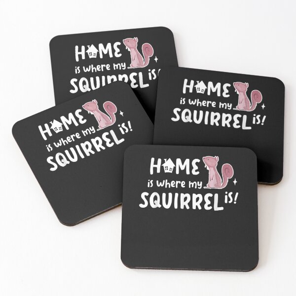 Item preview, Home Where My Squirrel Gifts For Squirrel Lovers  designed and sold by lolahomya.