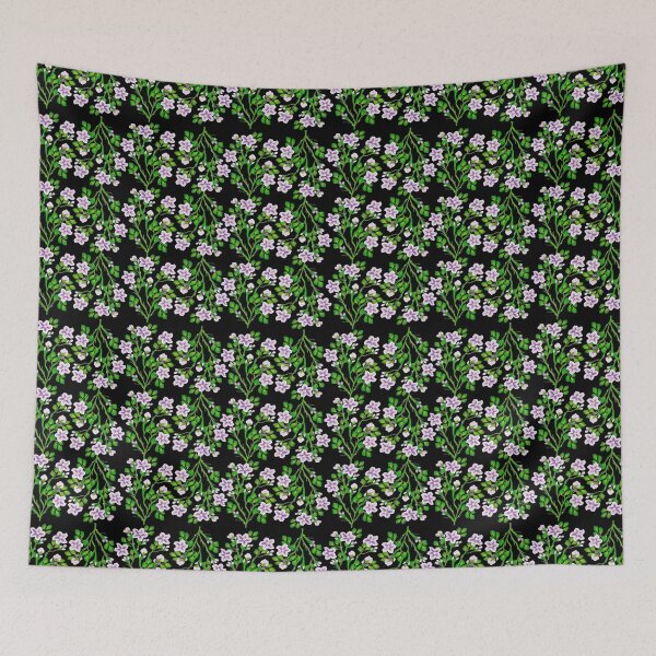 Item preview, Arbusto de flores púrpura designed and sold by ChristineShook.