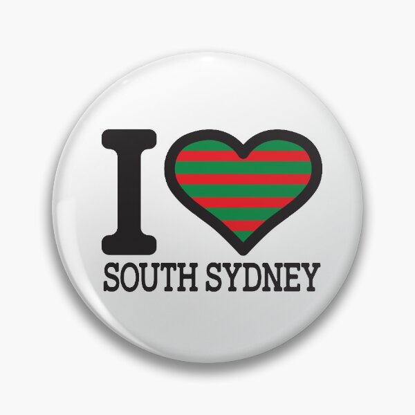 Item preview, “I love South Sydney" Apparels, Merchandise, T Shirts, Leggings, Skirt, Mask, Apron, Bags designed and sold by Ink Inc.