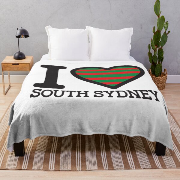 Item preview, “I love South Sydney" Apparels, Merchandise, T Shirts, Leggings, Skirt, Mask, Apron, Bags designed and sold by Ink Inc.