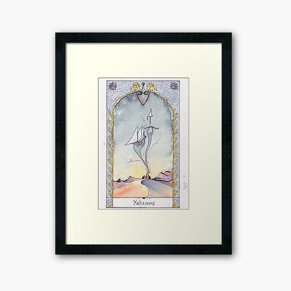 Yahtahmi Tarot Art Framed Art Print