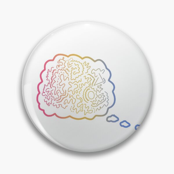 Item preview, Rainbow Thought Cloud designed and sold by beccaamac.