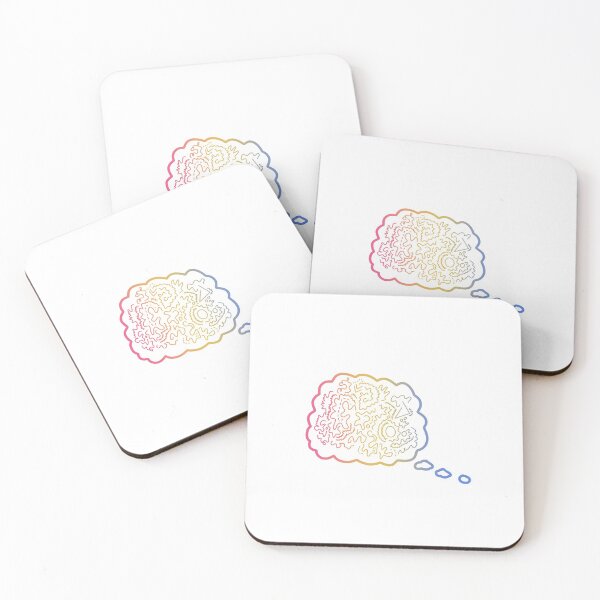 Item preview, Rainbow Thought Cloud designed and sold by beccaamac.