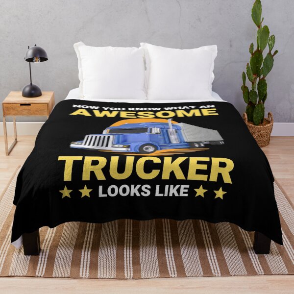 Item preview, Awesome Trucker Big Rig Semi-Trailer Truck Drive designed and sold by Sutra-Lotus-Co.