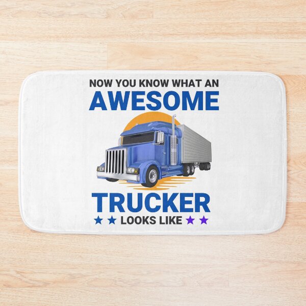 Item preview, Awesome Trucker Big Rig Semi-Trailer Truck Drive designed and sold by Sutra-Lotus-Co.