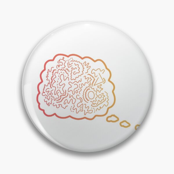 Item preview, Red Orange Yellow Thought Cloud designed and sold by beccaamac.