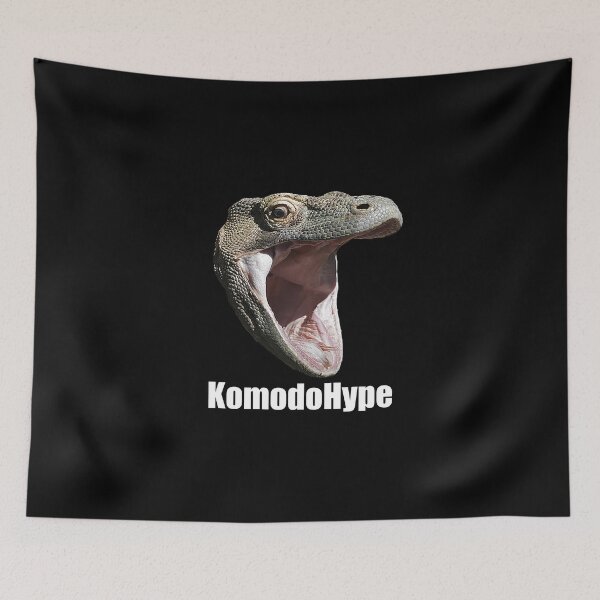 Item preview, KomodoHype Emote PogChamp Meme designed and sold by Altohombre.
