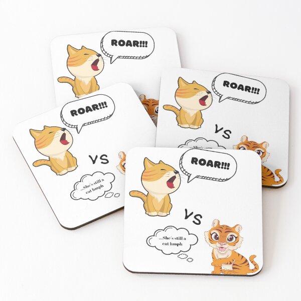 Item preview, Cats VS Tiger Roar ...She's still a Cat Hmph designed and sold by TrackinDaTrends.