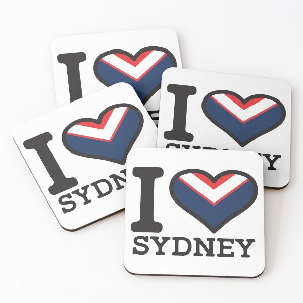 Item preview, “I love Sydney” Apparels, Merchandise, T Shirts, Leggings, Skirt, Mask, Apron, Bags designed and sold by Ink Inc.