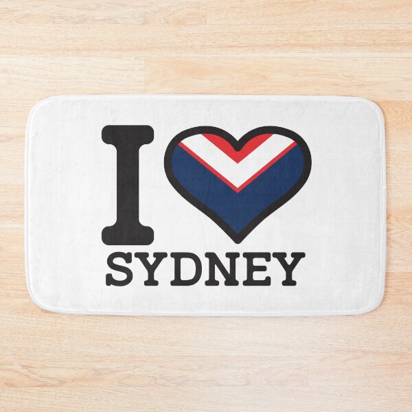 Item preview, “I love Sydney” Apparels, Merchandise, T Shirts, Leggings, Skirt, Mask, Apron, Bags designed and sold by Ink Inc.
