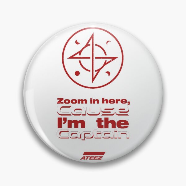 Item preview, ATEEZ Zero: Fever Part. 2 - "Zoom in here, because I'm the captain" K-Pop Merch designed and sold by artsycore.